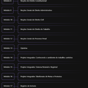 Serviços Jurídicos e Notariais