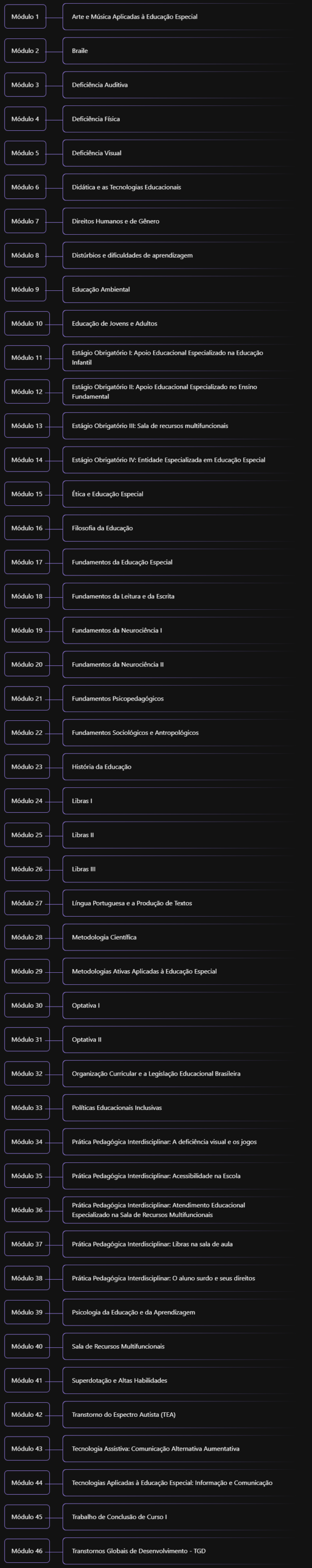 Educação Especial